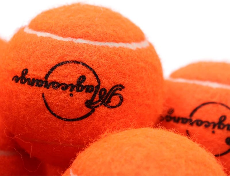 Magicorange Tennis Balls, 12 Pack Advanced Training Tennis Balls Practice Balls, Come with Mesh Bag for Easy Transport, Good for Beginner Training Ball - Image 3